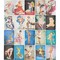Pin-Up Girl Posters, Vintage Inspired Wall Art (13 x 19 In, 20 Pack)